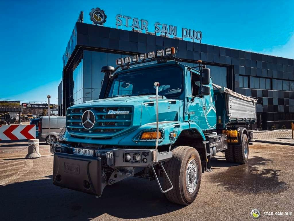 Chasis camión Mercedes-Benz Zetros 1833 4x4 Kipper Camper Chassis: foto 10
