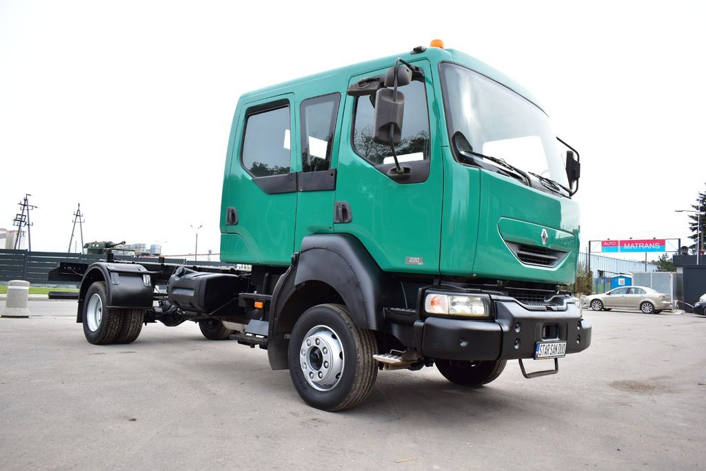 Renault MIDLUM 4x4 DOKA DUBEL KABINE CHASSIS - Chasis camión: foto 3 Renault MIDLUM 4x4 DOKA DUBEL KABINE CHASSIS - Chasis camión: foto 3