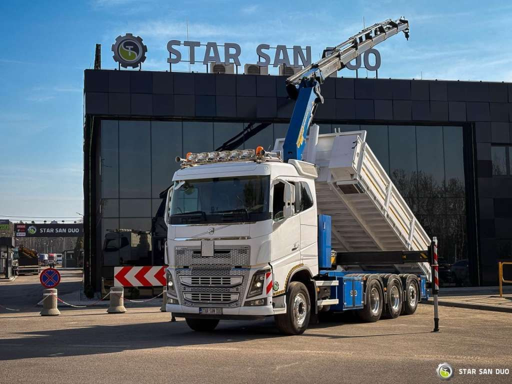 Volvo FH 16.550 8x4 Palfinger PK 34002-SH Crane Kippe - Camión grúa: foto 1 Volvo FH 16.550 8x4 Palfinger PK 34002-SH Crane Kippe - Camión grúa: foto 1