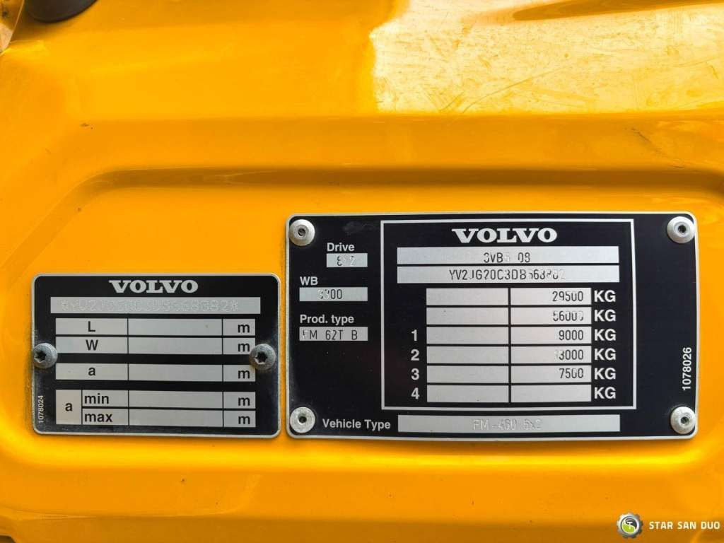 Camión grúa Volvo  FM 460 6x4x4 HMF 3220 Crane HDS: foto 20