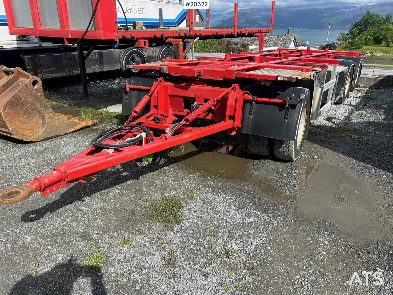 Ackermann Container 3 akslet - Portacontenedore/ Intercambiable remolque: foto 1 Ackermann Container 3 akslet - Portacontenedore/ Intercambiable remolque: foto 1