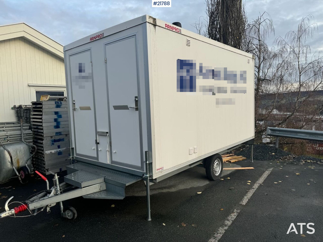 Arnpro Arbeidsbrakke - Casa contenedor, Remolque: foto 3 Arnpro Arbeidsbrakke - Casa contenedor, Remolque: foto 3