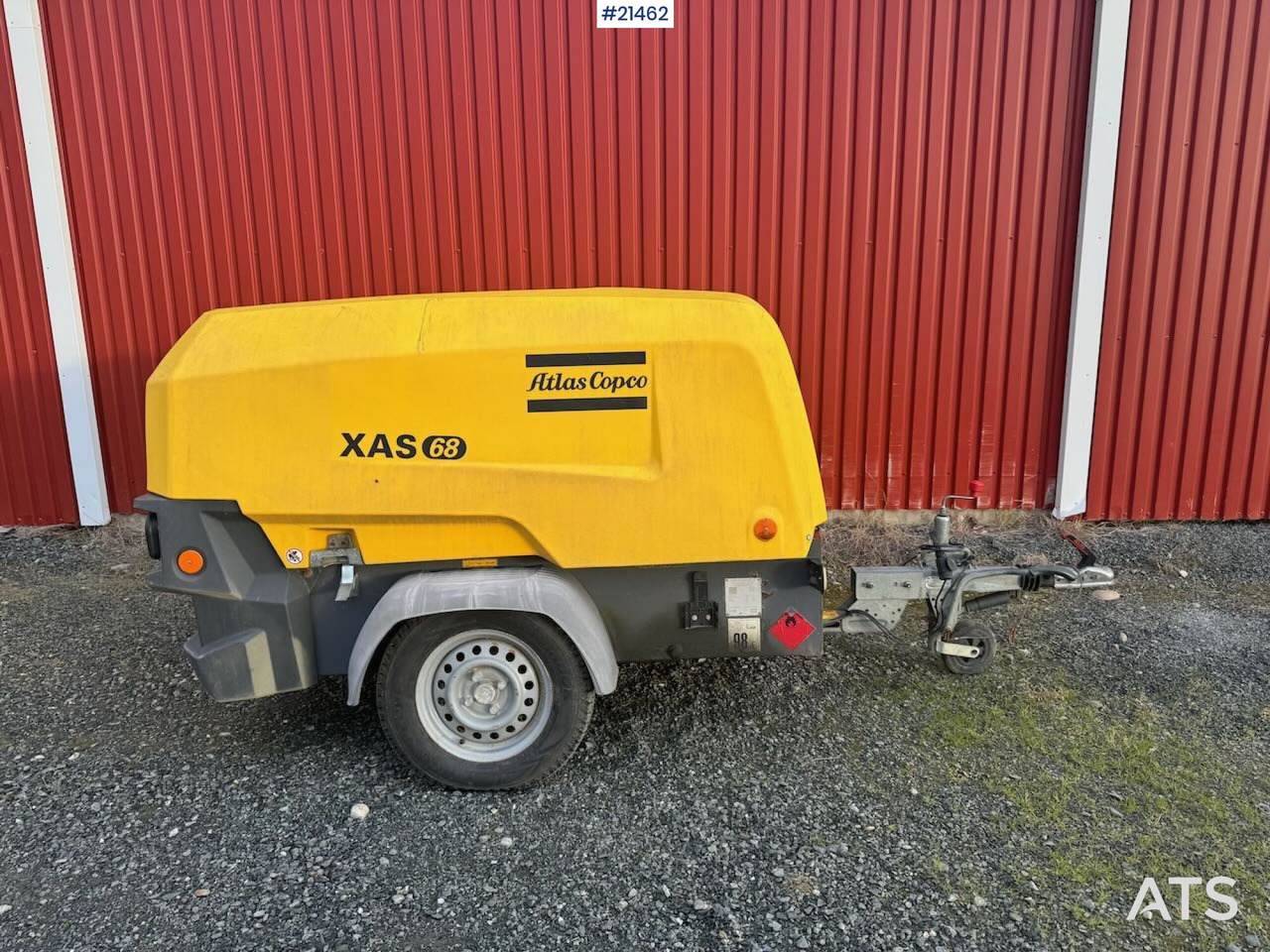 Atlas Copco 2016 Atlas Copco XAS68 Kompressor - Compresor de aire: foto 1 Atlas Copco 2016 Atlas Copco XAS68 Kompressor - Compresor de aire: foto 1