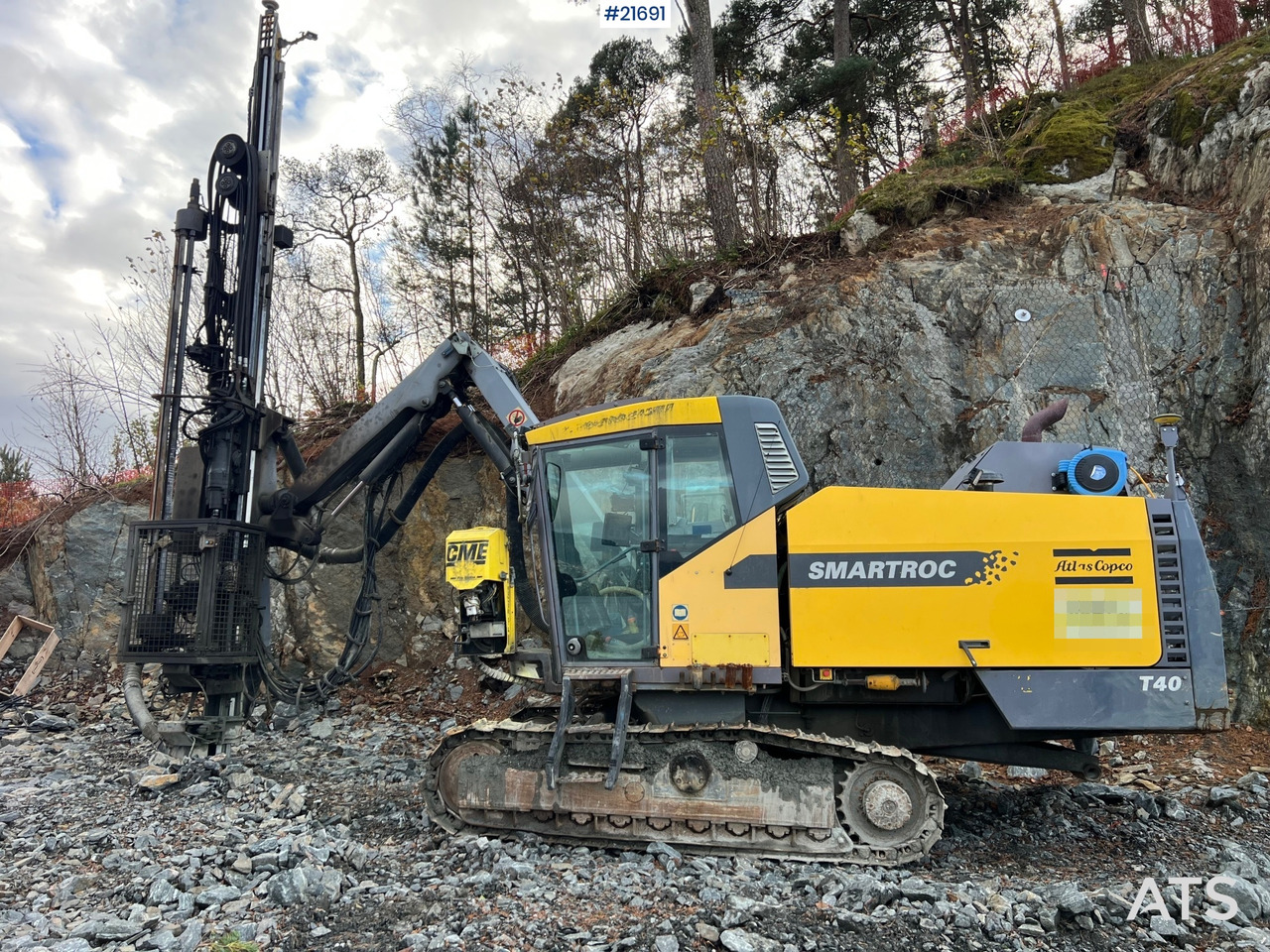 Atlas Copco Flexiroc T40-11 borerigg m/2540 hammer,CME sliper og gps - Perforadora: foto 1 Atlas Copco Flexiroc T40-11 borerigg m/2540 hammer,CME sliper og gps - Perforadora: foto 1