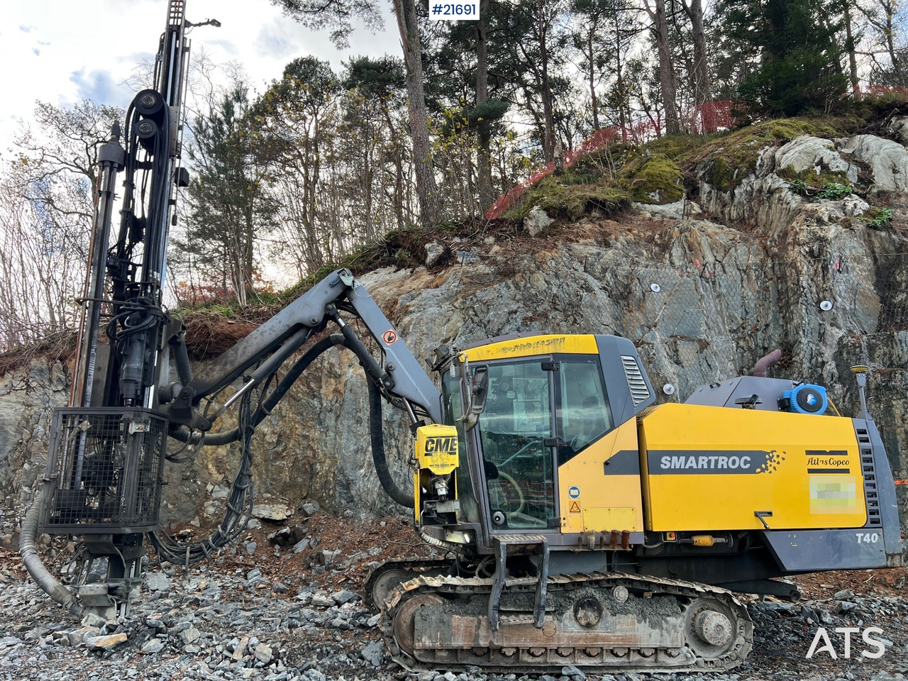 Atlas Copco Flexiroc T40-11 borerigg m/2540 hammer,CME sliper og gps - Perforadora: foto 2 Atlas Copco Flexiroc T40-11 borerigg m/2540 hammer,CME sliper og gps - Perforadora: foto 2