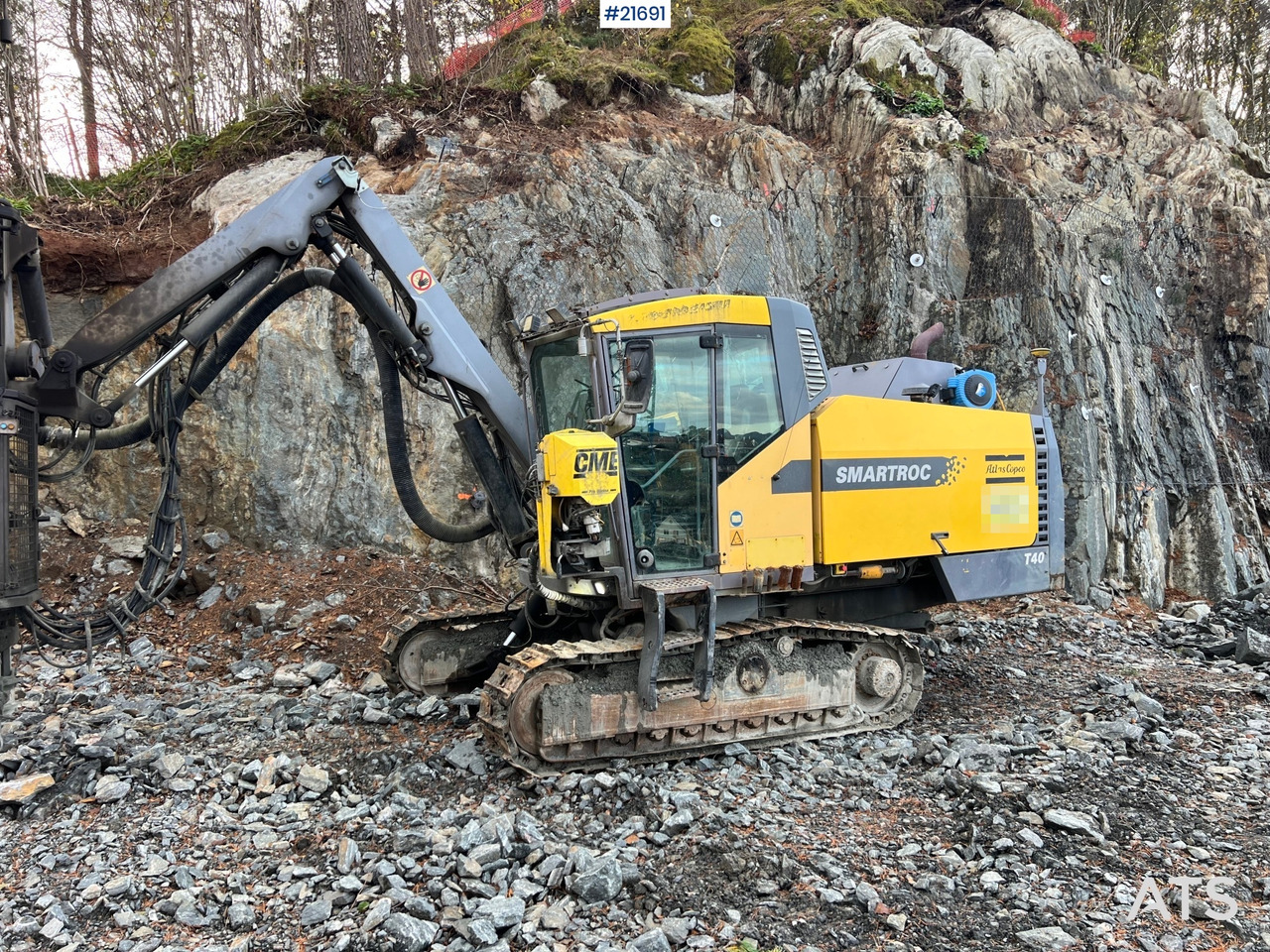 Atlas Copco Flexiroc T40-11 borerigg m/2540 hammer,CME sliper og gps - Perforadora: foto 3 Atlas Copco Flexiroc T40-11 borerigg m/2540 hammer,CME sliper og gps - Perforadora: foto 3