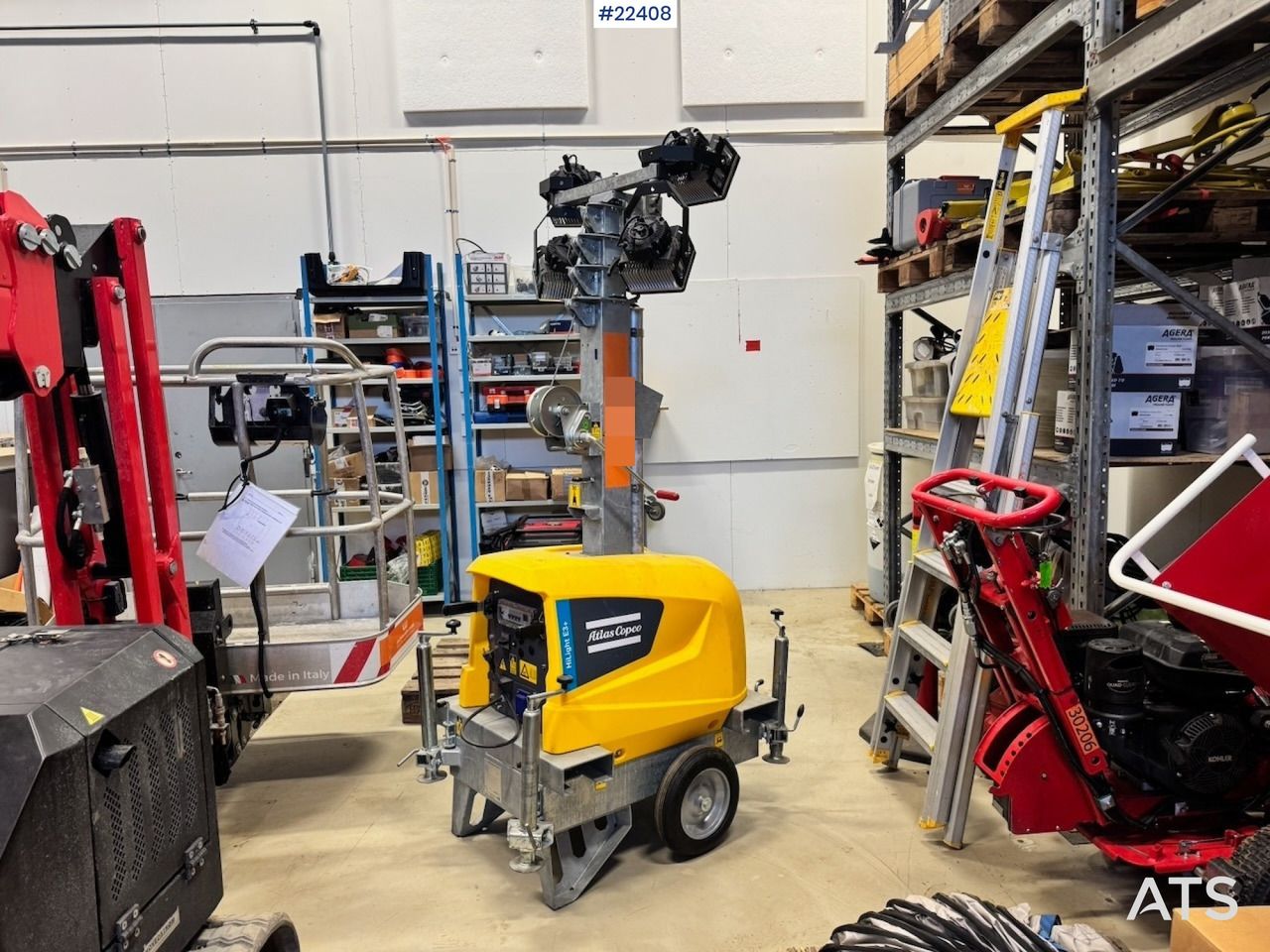 Atlas Copco Hilight E3+ Lysmast - Torre de iluminación: foto 1 Atlas Copco Hilight E3+ Lysmast - Torre de iluminación: foto 1