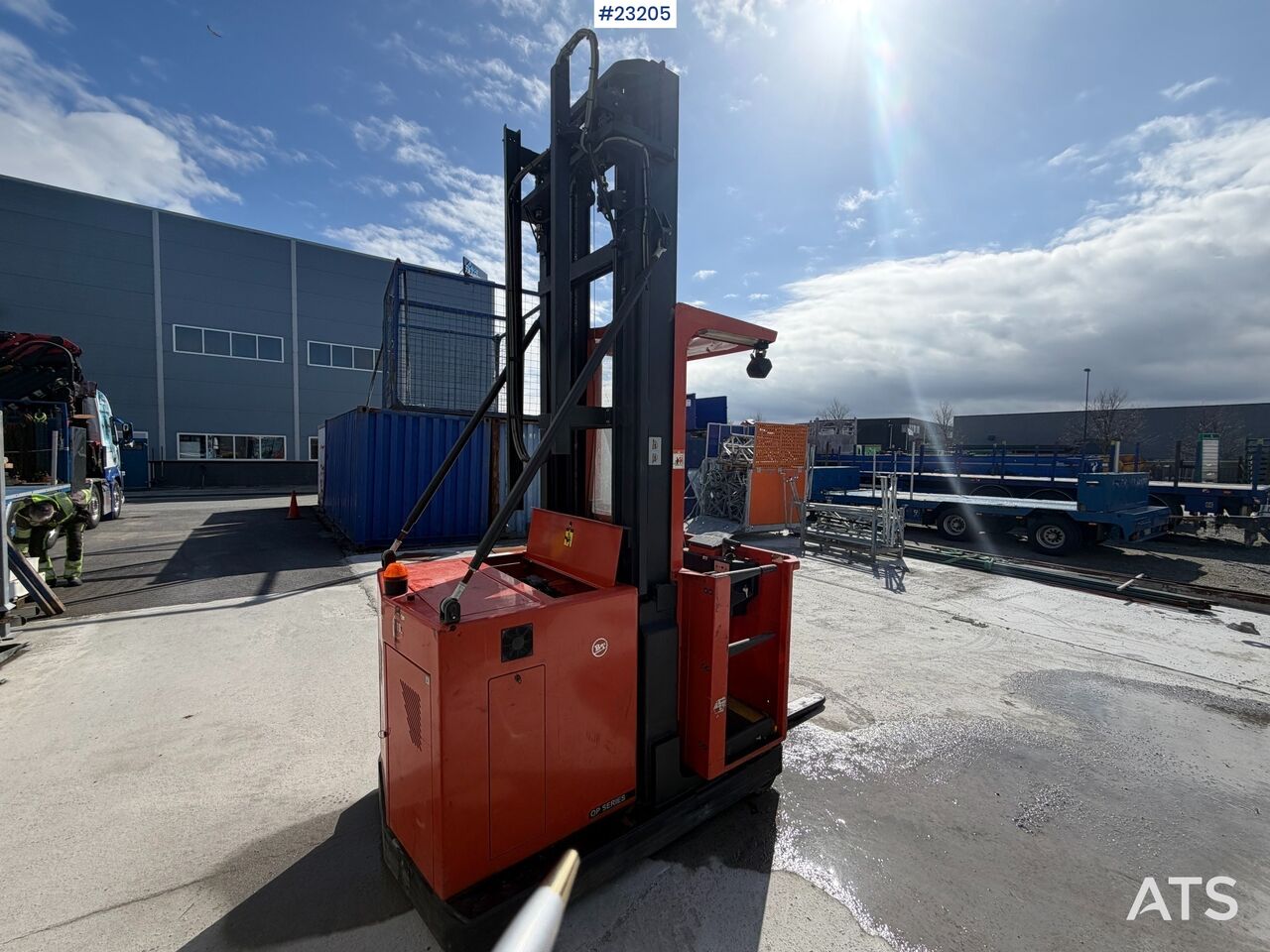 BT OP 100 HSE Plukktruck-stabletruck, lader - Carretilla elevadora eléctrica: foto 4 BT OP 100 HSE Plukktruck-stabletruck, lader - Carretilla elevadora eléctrica: foto 4