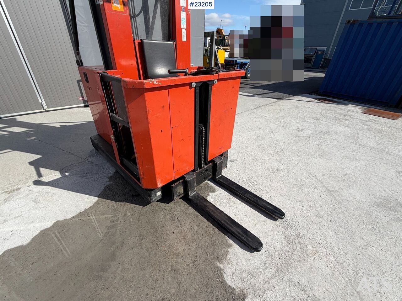 BT OP 100 HSE Plukktruck-stabletruck, lader - Carretilla elevadora eléctrica: foto 5 BT OP 100 HSE Plukktruck-stabletruck, lader - Carretilla elevadora eléctrica: foto 5