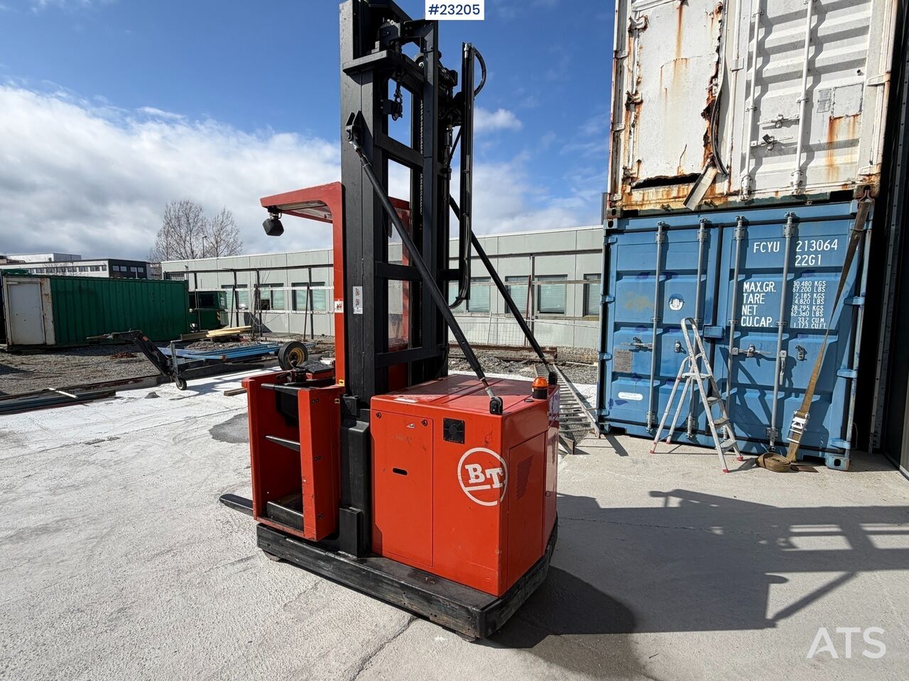 BT OP 100 HSE Plukktruck-stabletruck, lader - Carretilla elevadora eléctrica: foto 3 BT OP 100 HSE Plukktruck-stabletruck, lader - Carretilla elevadora eléctrica: foto 3