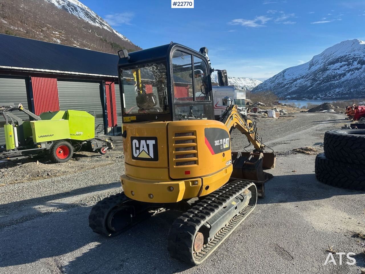 CAT 302.7DCR gravemaskin m/ 3 skuffer og hammer. Blir sertifisert før salg - Bare 850 timer! - Miniexcavadora: foto 5 CAT 302.7DCR gravemaskin m/ 3 skuffer og hammer. Blir sertifisert før salg - Bare 850 timer! - Miniexcavadora: foto 5