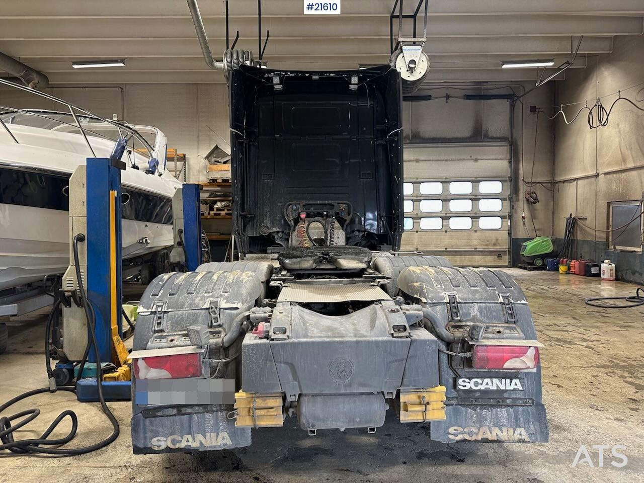 Scania R620 6x2 trekkvogn m/ tipphydraulikk og opplegg for asfaltpåbygg. Clutch byttet i juni. SE VIDEO. - Cabeza tractora: foto 5 Scania R620 6x2 trekkvogn m/ tipphydraulikk og opplegg for asfaltpåbygg. Clutch byttet i juni. SE VIDEO. - Cabeza tractora: foto 5