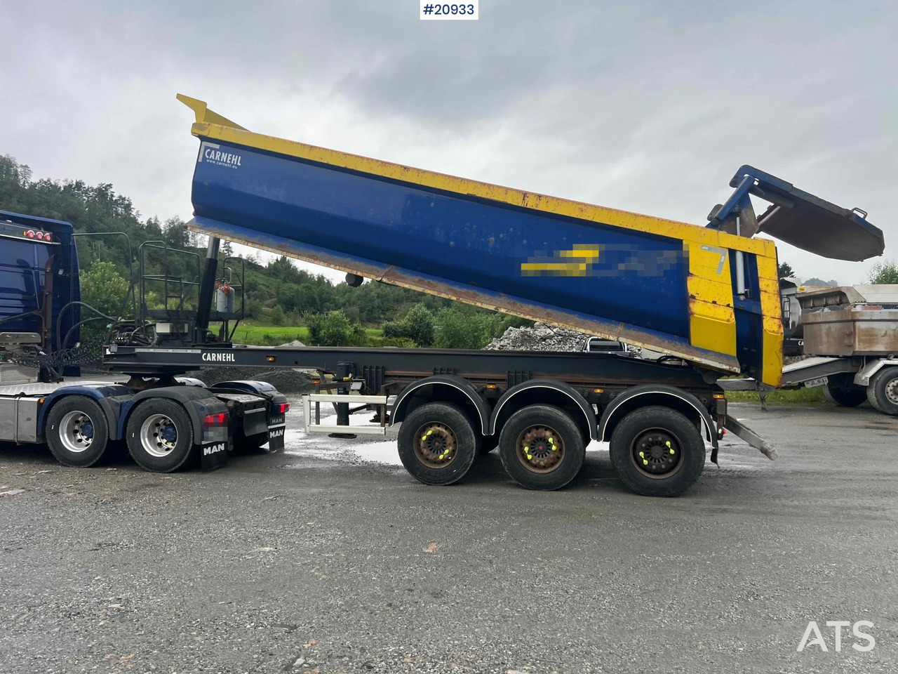 Volquete semirremolque Carnehl 3 akslet tippsemi: foto 19