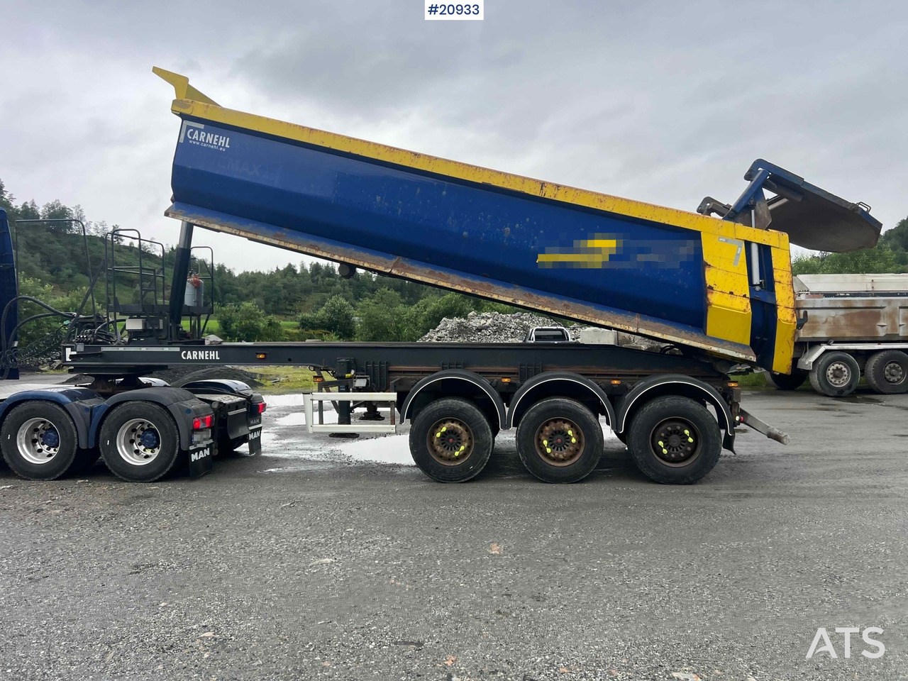 Volquete semirremolque Carnehl 3 akslet tippsemi: foto 20