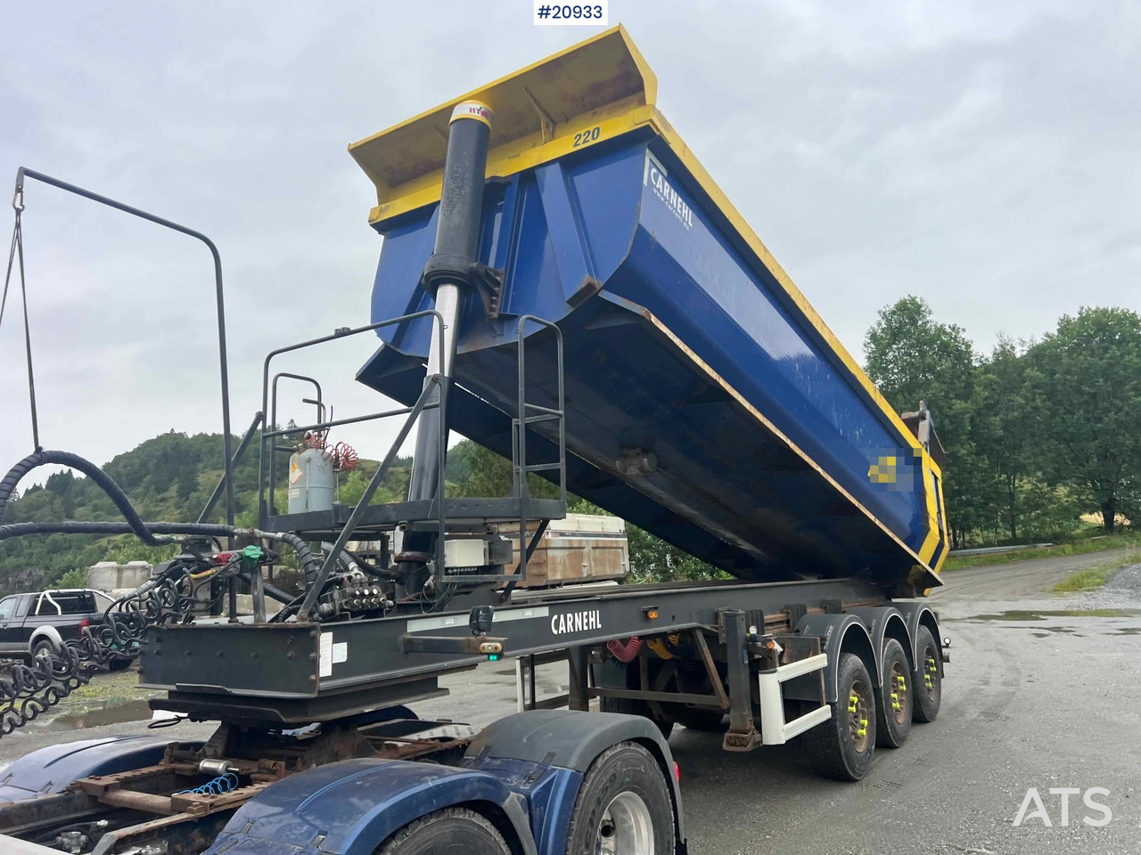 Volquete semirremolque Carnehl 3 akslet tippsemi: foto 28