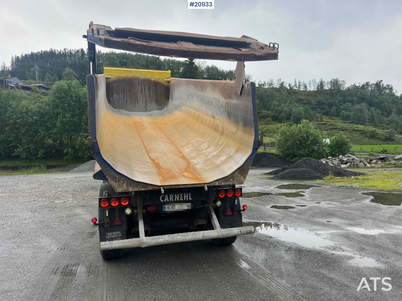 Volquete semirremolque Carnehl 3 akslet tippsemi: foto 12