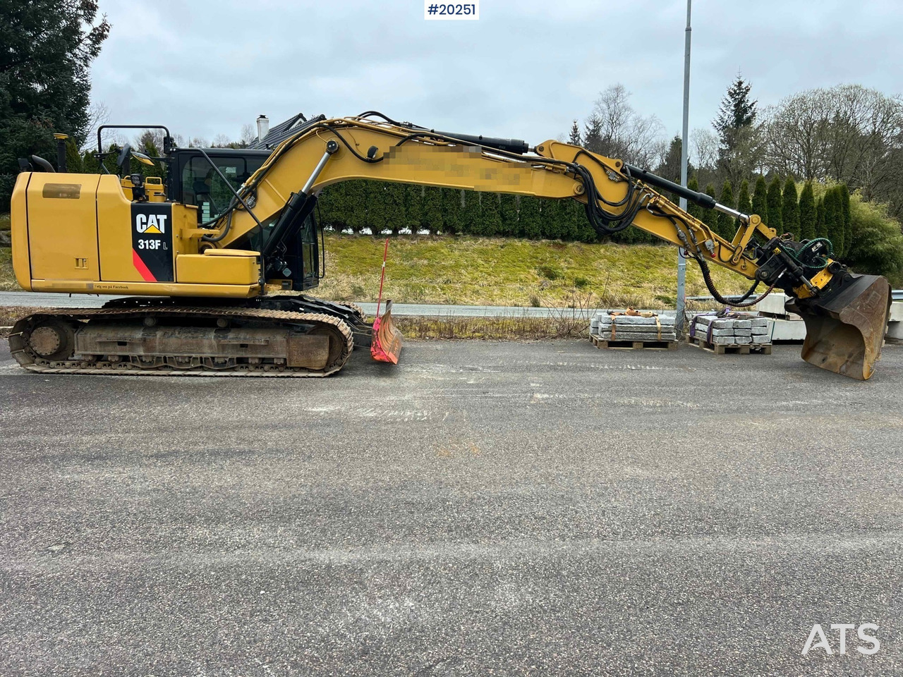 Excavadora Caterpillar 313FL: foto 13