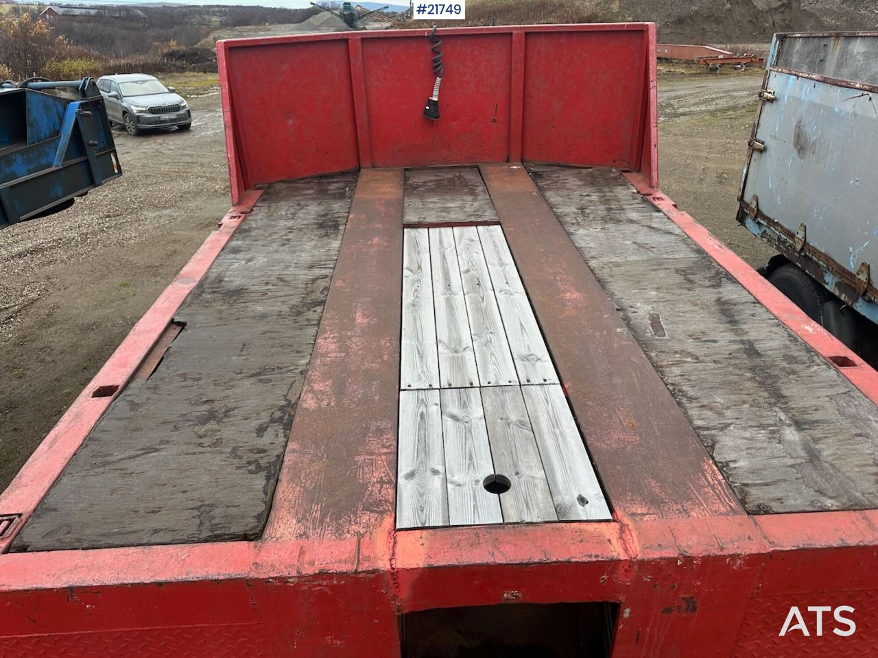 Damm 3SD335 3 akslet maskintralle - Góndola rebajadas semirremolque: foto 2 Damm 3SD335 3 akslet maskintralle - Góndola rebajadas semirremolque: foto 2