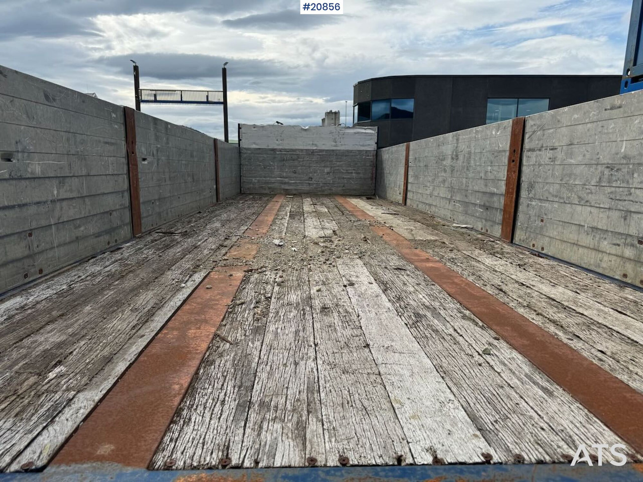Remolque plataforma/ Caja abierta GMF G M F Plankjerre: foto 12
