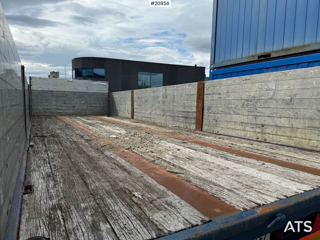 Remolque plataforma/ Caja abierta GMF G M F Plankjerre: foto 13