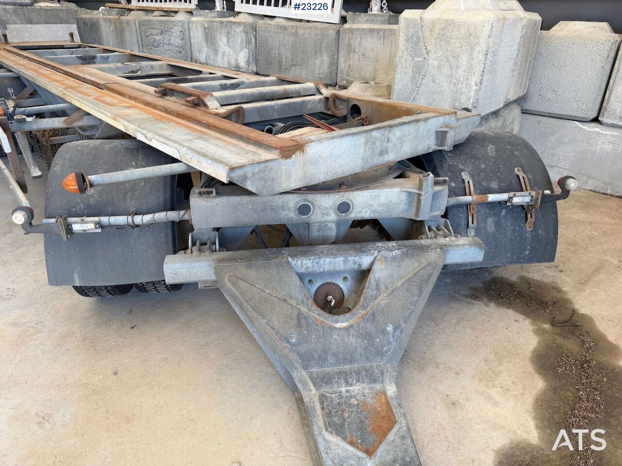 HFR Krokhenger m/ Tipp. - Remolque multilift/ Portacontenedores de cadenas: foto 3 HFR Krokhenger m/ Tipp. - Remolque multilift/ Portacontenedores de cadenas: foto 3