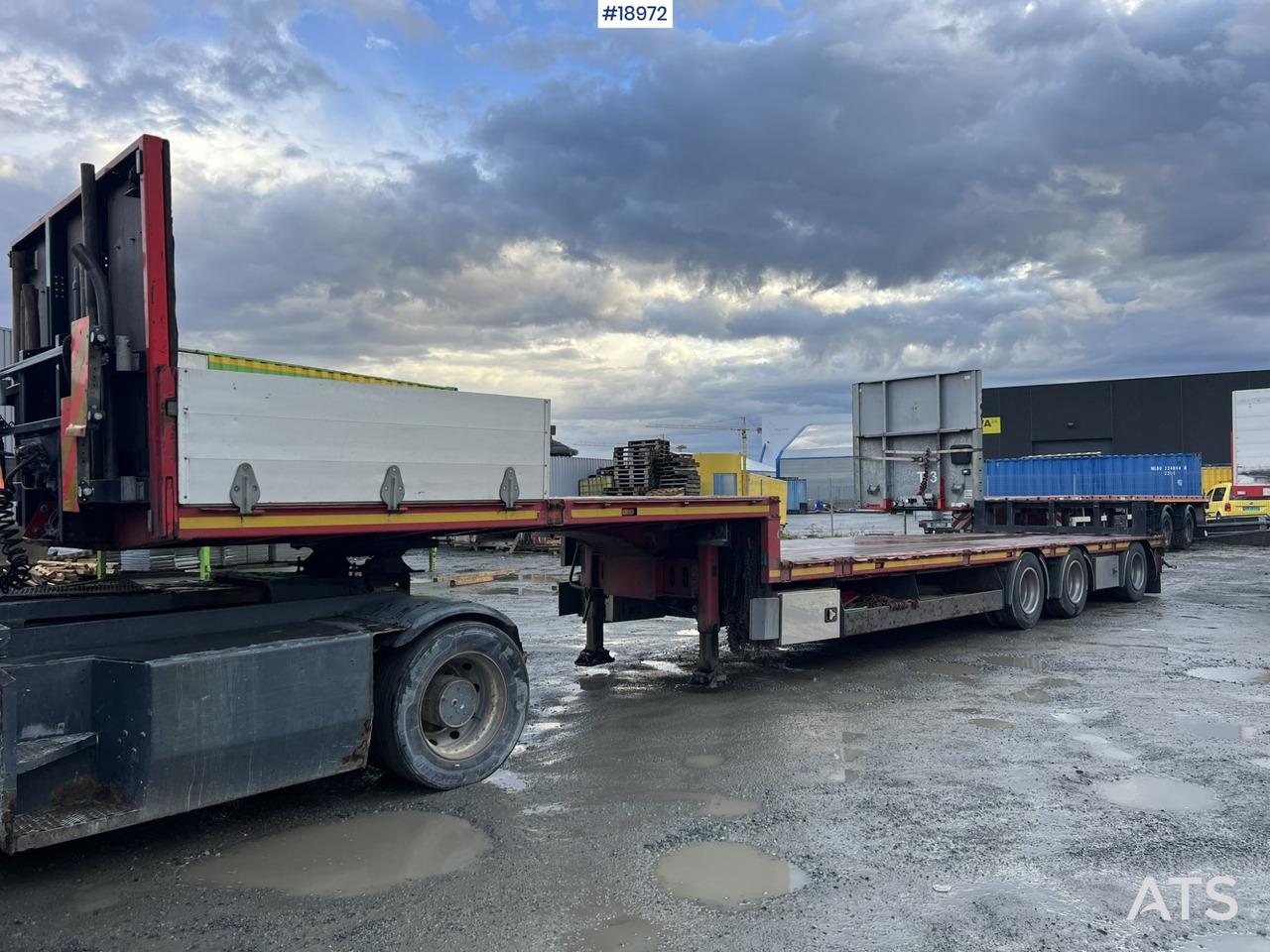 HRD 3 akslet jumbosemi m/ utrekk på 5.5 meter - Góndola rebajadas semirremolque: foto 3 HRD 3 akslet jumbosemi m/ utrekk på 5.5 meter - Góndola rebajadas semirremolque: foto 3