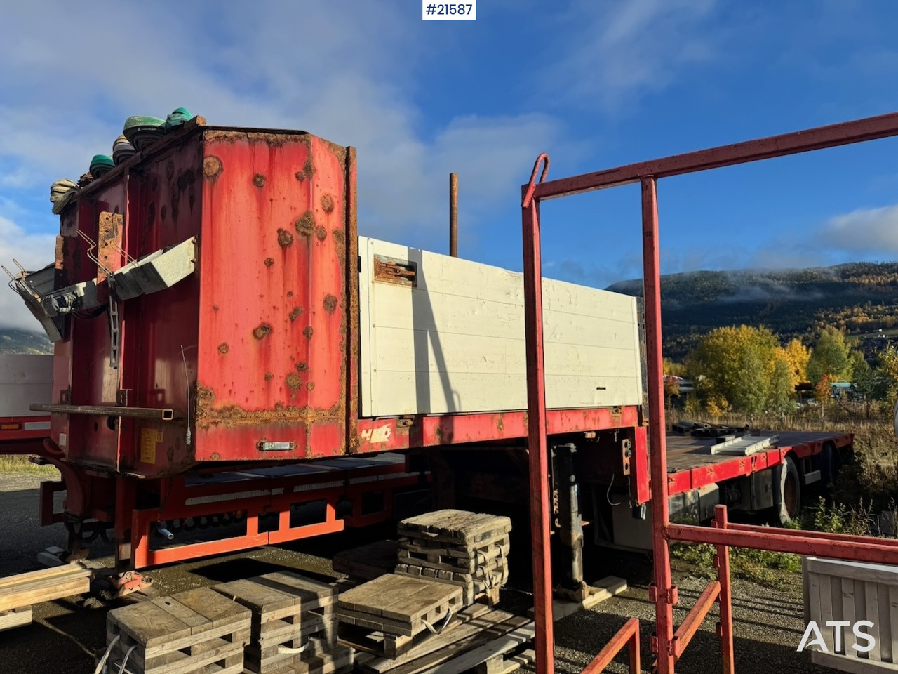 HRD Kransemi - Semirremolque plataforma/ Caja abierta: foto 1 HRD Kransemi - Semirremolque plataforma/ Caja abierta: foto 1