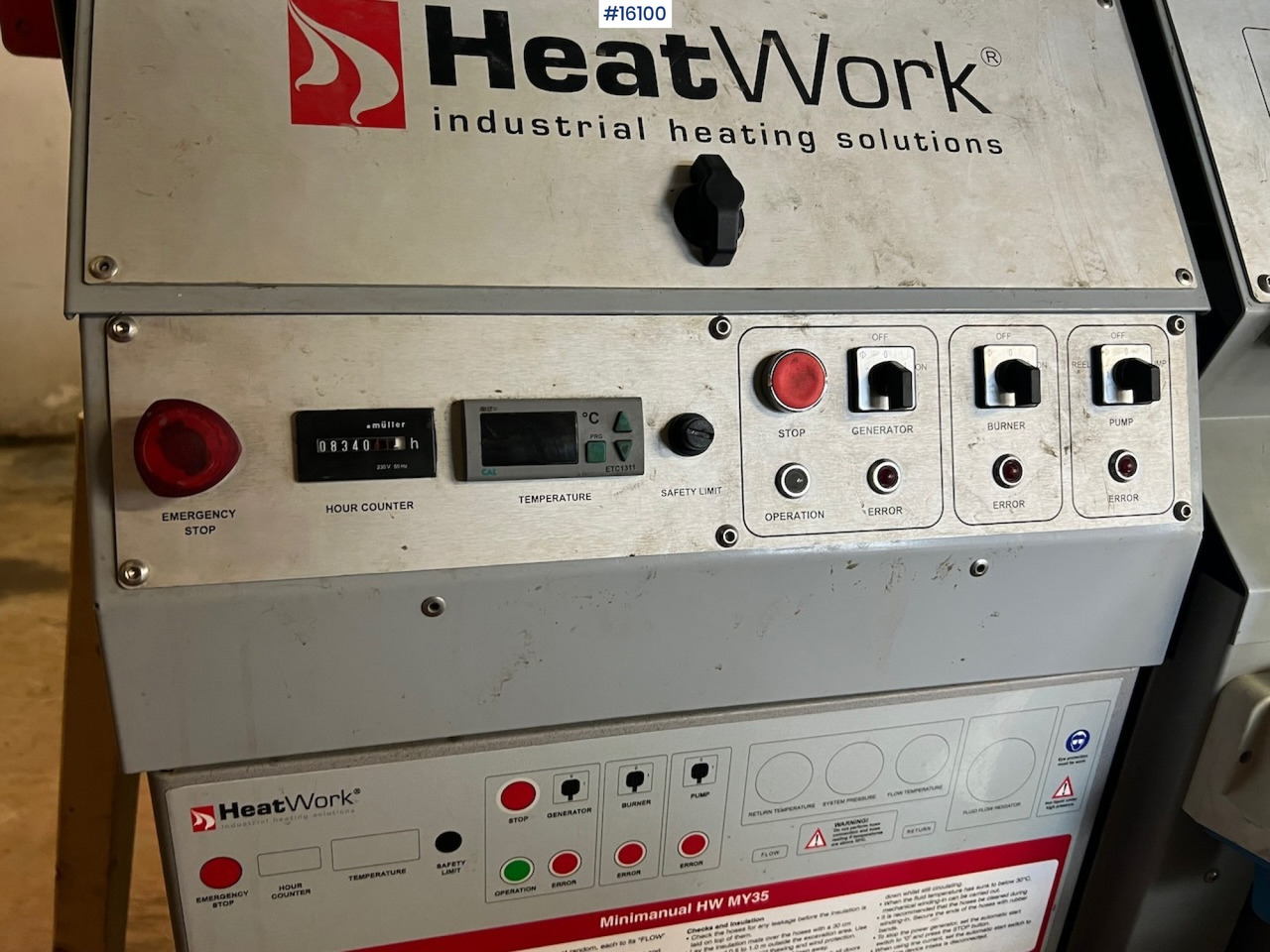 Heatwork HW MY35 - Calefactor de construcción: foto 3 Heatwork HW MY35 - Calefactor de construcción: foto 3