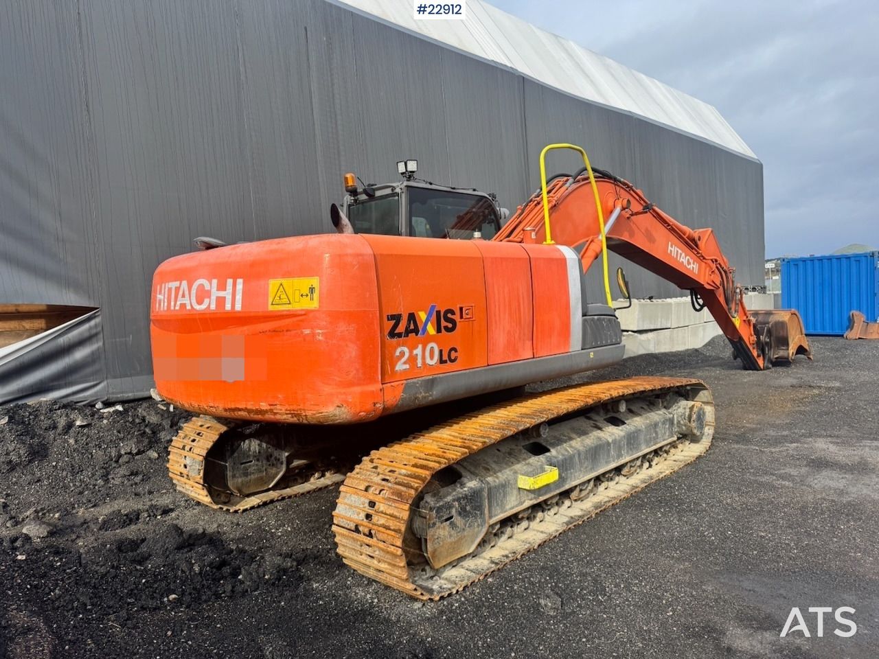 Hitachi ZX210LC-3 Beltegraver m/ Graveskuffe - Pusseskuffe og Ripper. - Excavadora de cadenas: foto 5 Hitachi ZX210LC-3 Beltegraver m/ Graveskuffe - Pusseskuffe og Ripper. - Excavadora de cadenas: foto 5