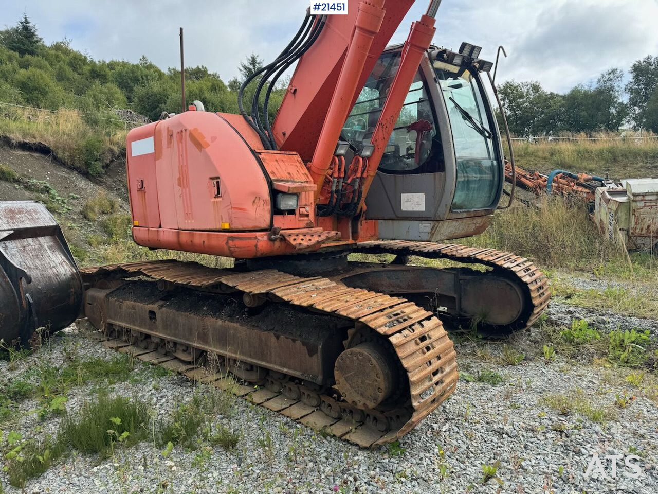 Hitachi ZX225 US - Excavadora de cadenas: foto 5 Hitachi ZX225 US - Excavadora de cadenas: foto 5