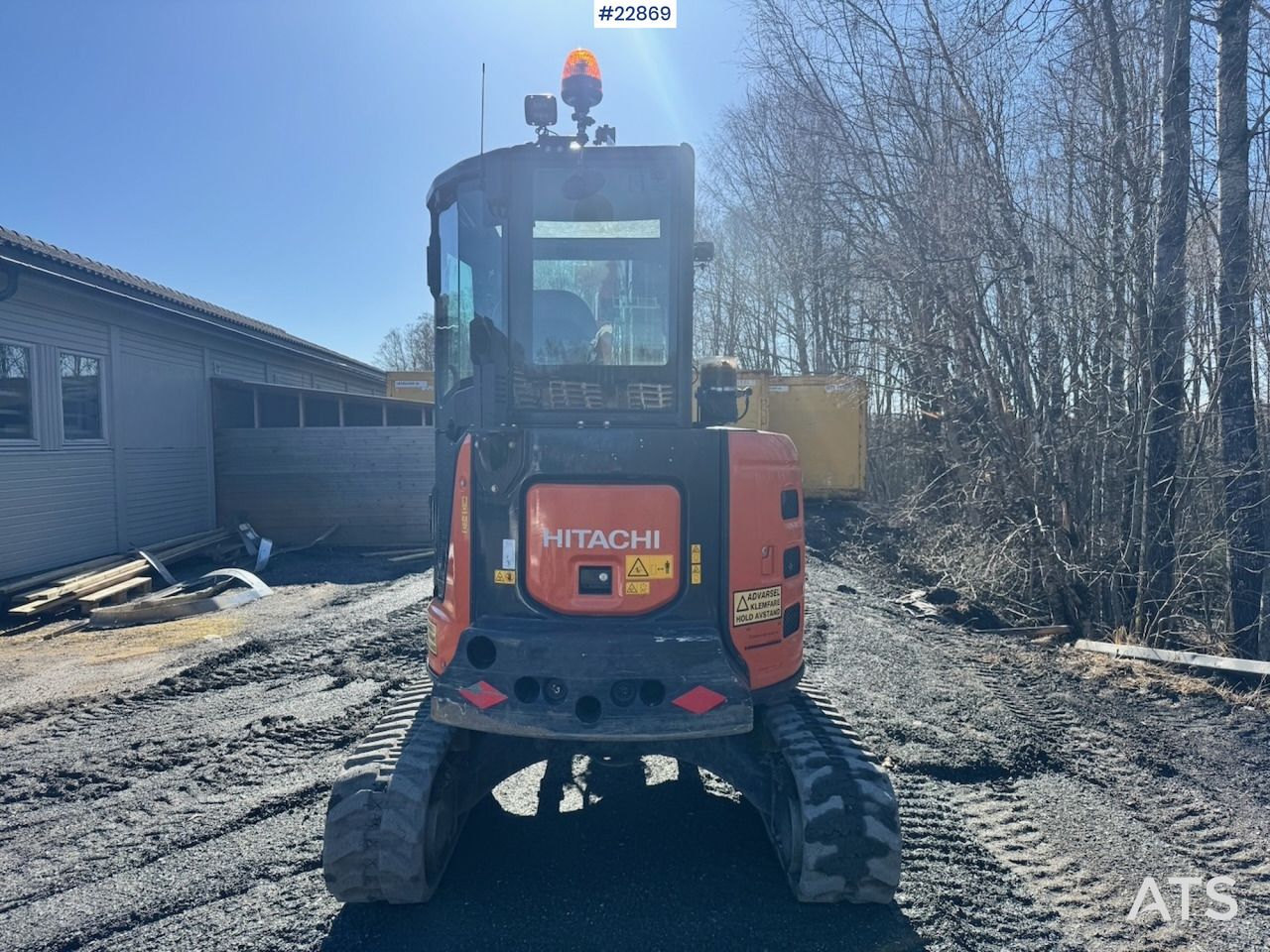 Hitachi ZX38U-6 Minigraver - Rototilt - 3 skuffer - Pigghammer - 1310 timer. - Miniexcavadora: foto 5 Hitachi ZX38U-6 Minigraver - Rototilt - 3 skuffer - Pigghammer - 1310 timer. - Miniexcavadora: foto 5