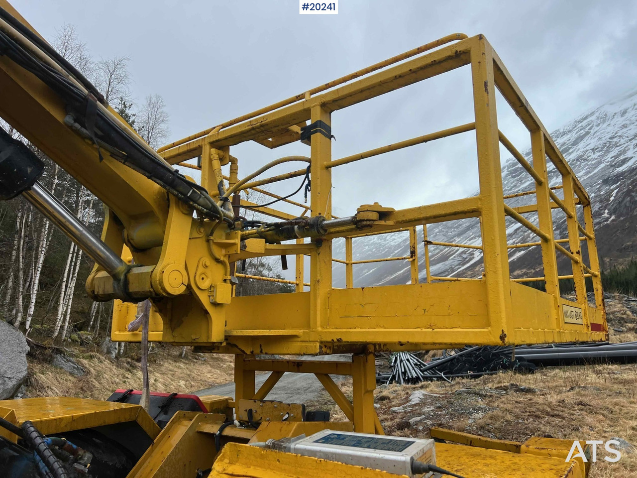 Dúmper articulado Hydrema 912B m/ 2007 Essverk Plattform 912 lift med rotasjon på korg og fjernkontroll: foto 40