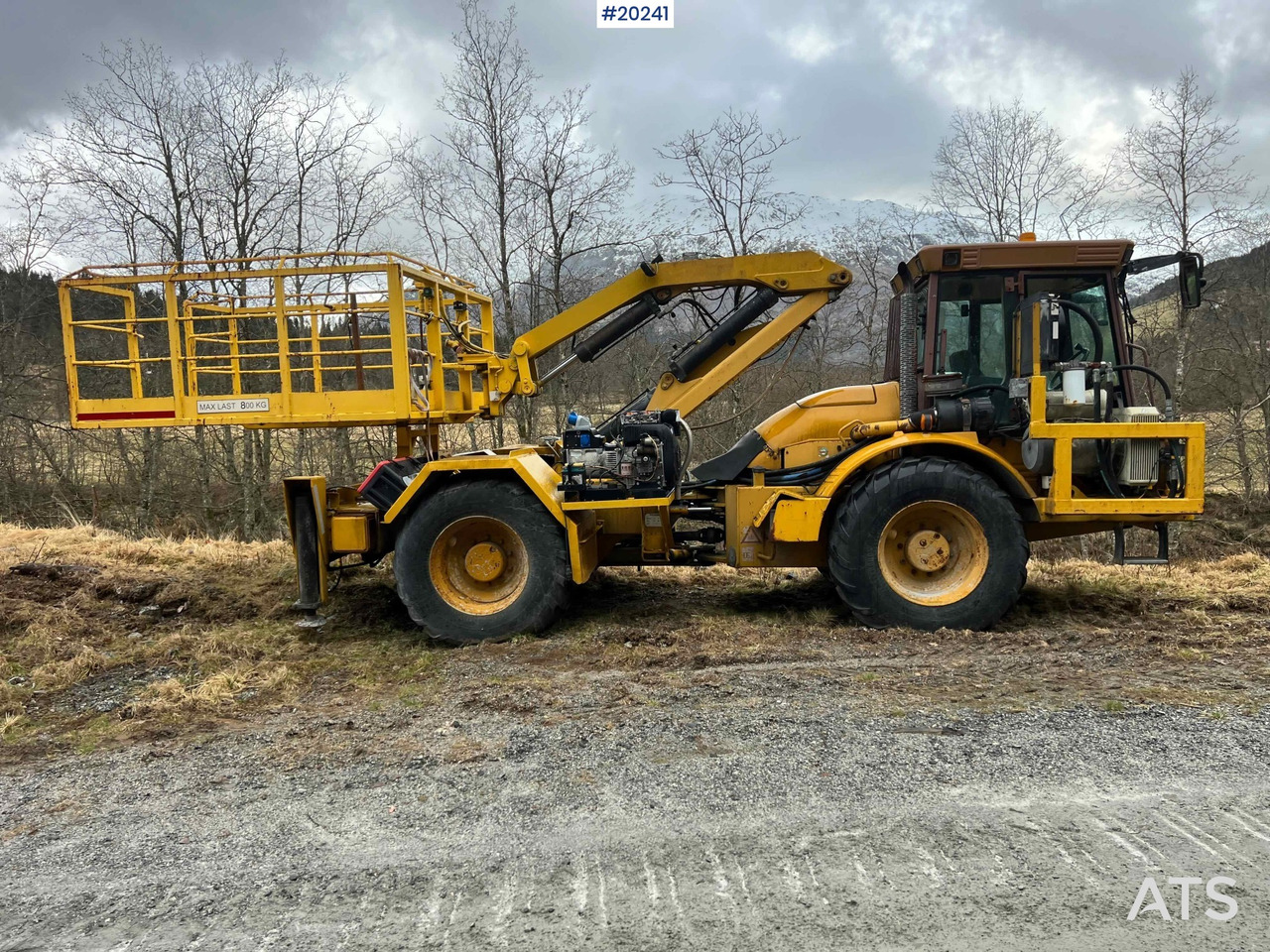 Dúmper articulado Hydrema 912B m/ 2007 Essverk Plattform 912 lift med rotasjon på korg og fjernkontroll: foto 12