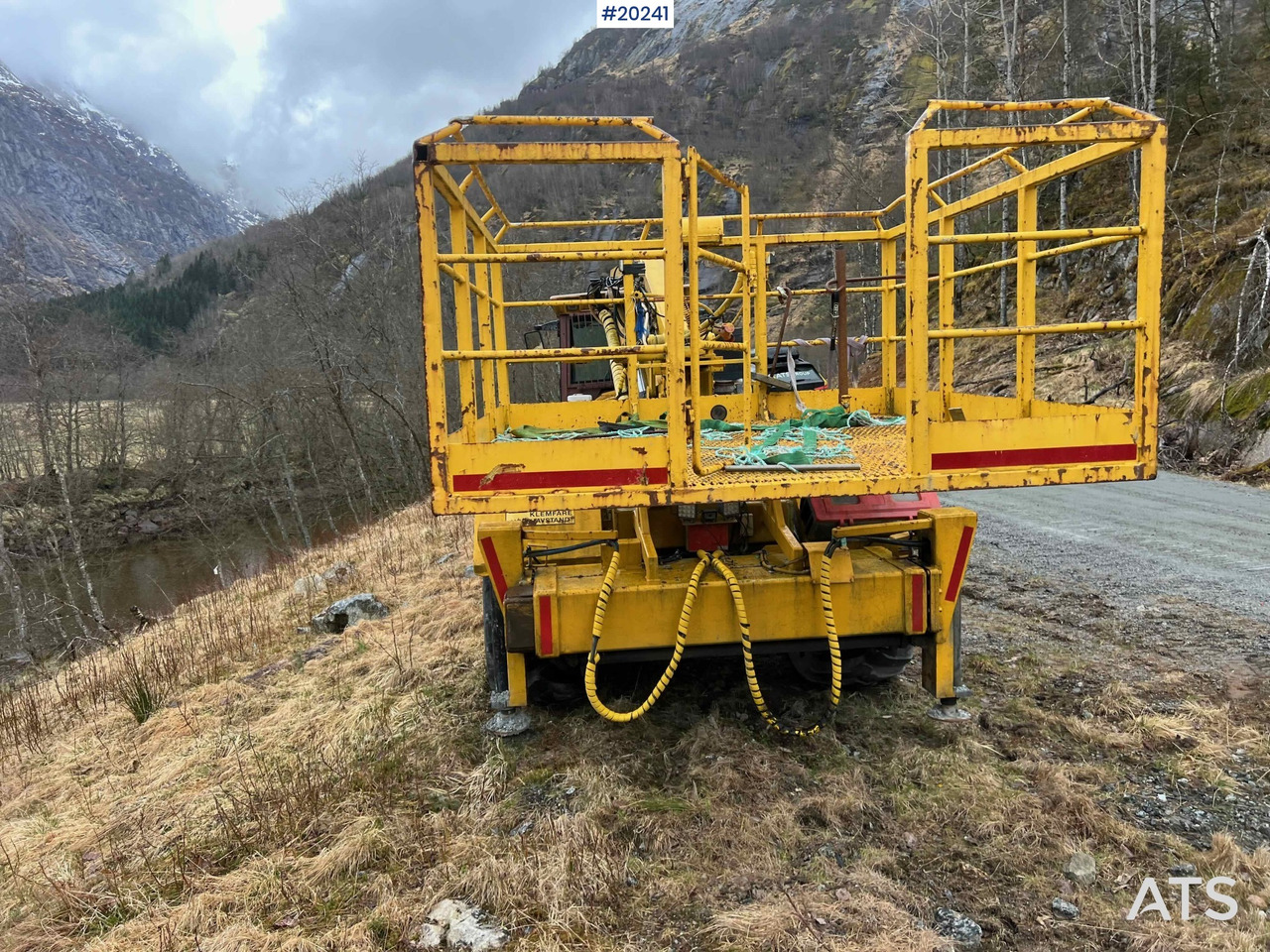 Dúmper articulado Hydrema 912B m/ 2007 Essverk Plattform 912 lift med rotasjon på korg og fjernkontroll: foto 22