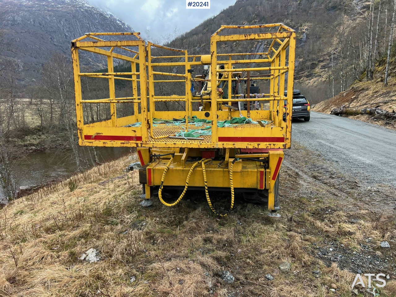 Dúmper articulado Hydrema 912B m/ 2007 Essverk Plattform 912 lift med rotasjon på korg og fjernkontroll: foto 20