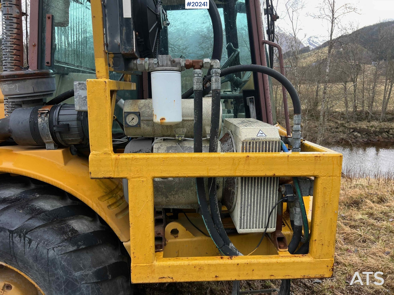 Dúmper articulado Hydrema 912B m/ 2007 Essverk Plattform 912 lift med rotasjon på korg og fjernkontroll: foto 41