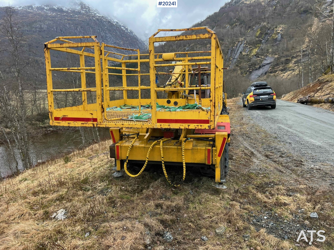 Dúmper articulado Hydrema 912B m/ 2007 Essverk Plattform 912 lift med rotasjon på korg og fjernkontroll: foto 19