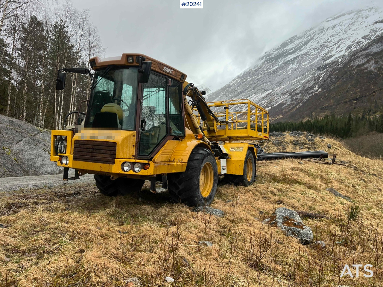 Dúmper articulado Hydrema 912B m/ 2007 Essverk Plattform 912 lift med rotasjon på korg og fjernkontroll: foto 25