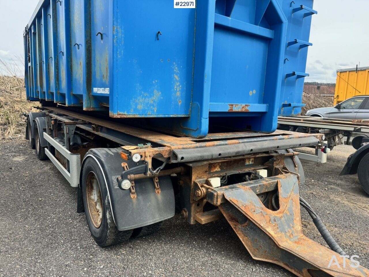 Istrail Krokslep m/ Tipp. - Remolque multilift/ Portacontenedores de cadenas: foto 5 Istrail Krokslep m/ Tipp. - Remolque multilift/ Portacontenedores de cadenas: foto 5