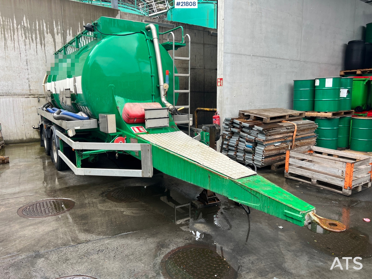 Jyki 2002 jyki ts2-15cr 2 akslet tankhenger rep.objekt - Cisterna remolque: foto 4 Jyki 2002 jyki ts2-15cr 2 akslet tankhenger rep.objekt - Cisterna remolque: foto 4