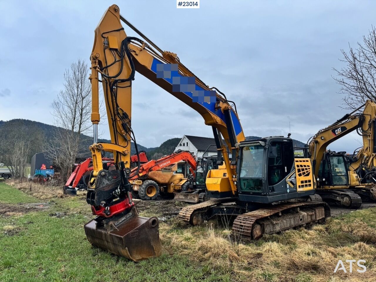 Kato HD823 Beltegraver – GPS – Rototilt – 2 skuffer - Excavadora de cadenas: foto 1 Kato HD823 Beltegraver – GPS – Rototilt – 2 skuffer - Excavadora de cadenas: foto 1