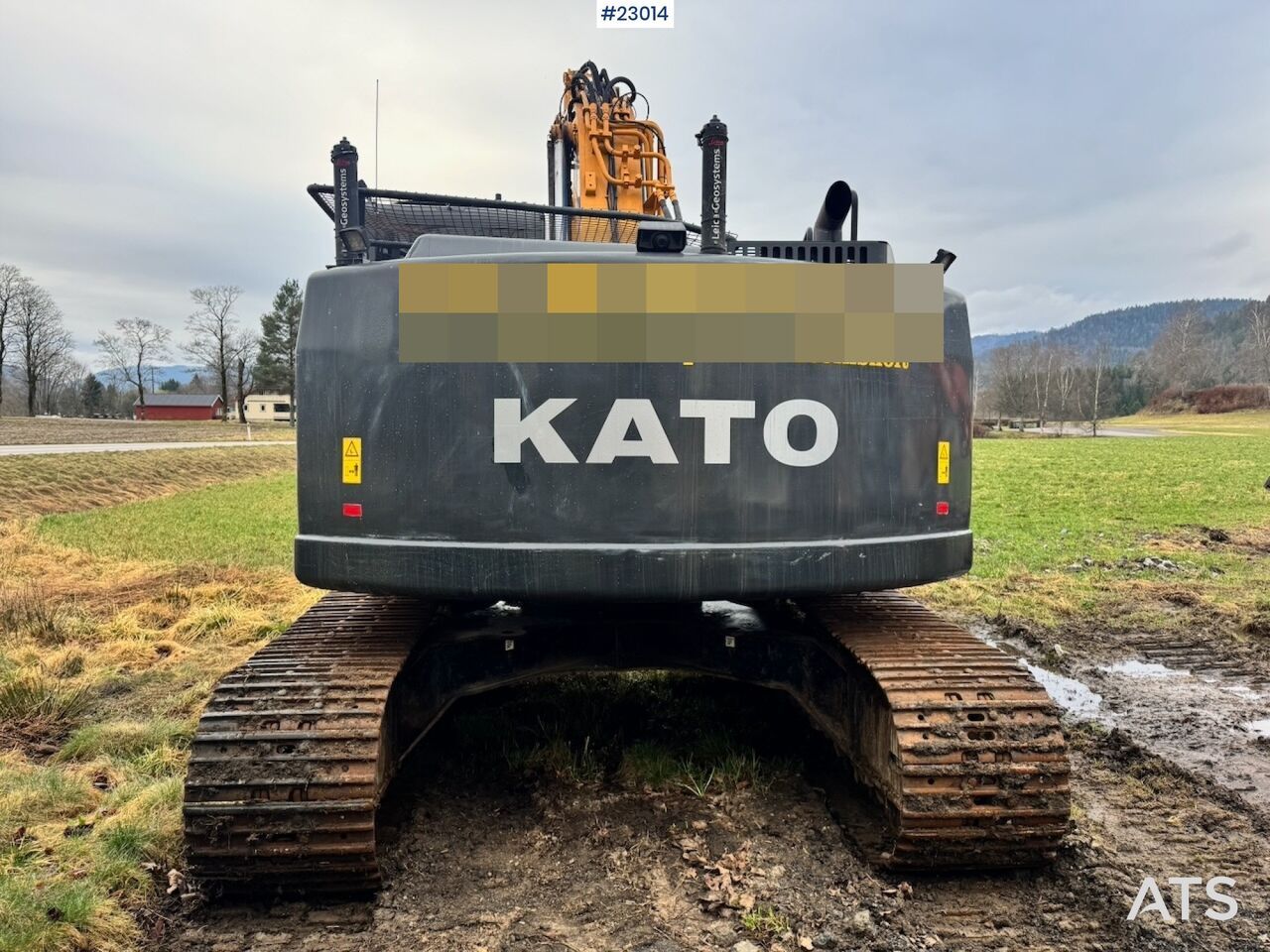 Kato HD823 Beltegraver – GPS – Rototilt – 2 skuffer - Excavadora de cadenas: foto 5 Kato HD823 Beltegraver – GPS – Rototilt – 2 skuffer - Excavadora de cadenas: foto 5