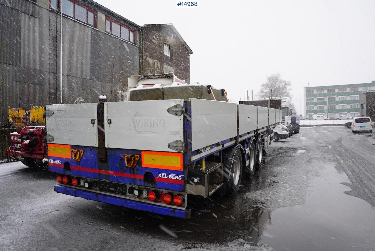 Kel-berg Rettsemi m/uttrekk - Semirremolque plataforma/ Caja abierta: foto 4 Kel-berg Rettsemi m/uttrekk - Semirremolque plataforma/ Caja abierta: foto 4