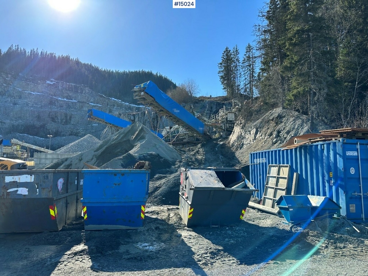 Machacadora Komplett knuseverk m/ matestasjon, sikteverk, transportbånd og kjeftknuse: foto 14