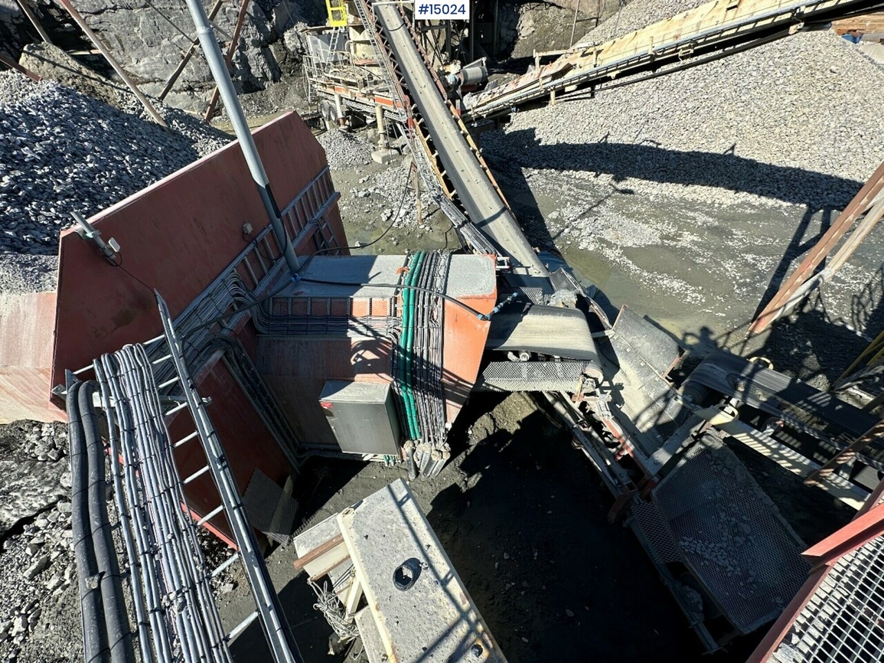 Machacadora Komplett knuseverk m/ matestasjon, sikteverk, transportbånd og kjeftknuse: foto 6