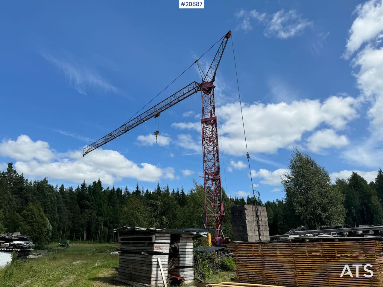 Krøll K35E - Grúa torre: foto 1 Krøll K35E - Grúa torre: foto 1