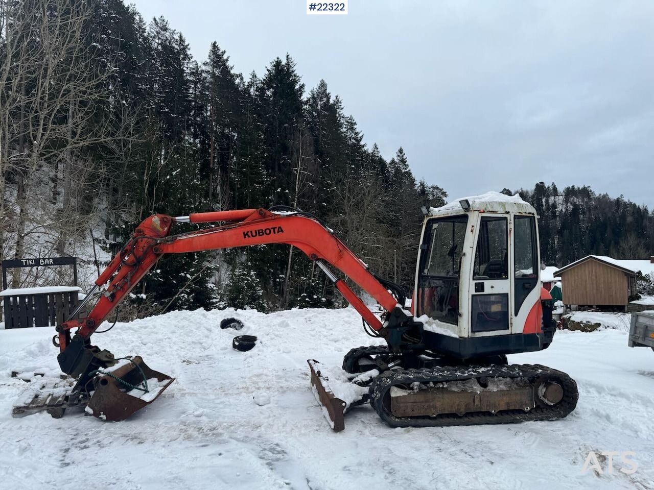 Kubota 2002 Kubota KX161-2 Beltegraver med hydraulisk pusseskuffe - Excavadora de cadenas: foto 1 Kubota 2002 Kubota KX161-2 Beltegraver med hydraulisk pusseskuffe - Excavadora de cadenas: foto 1