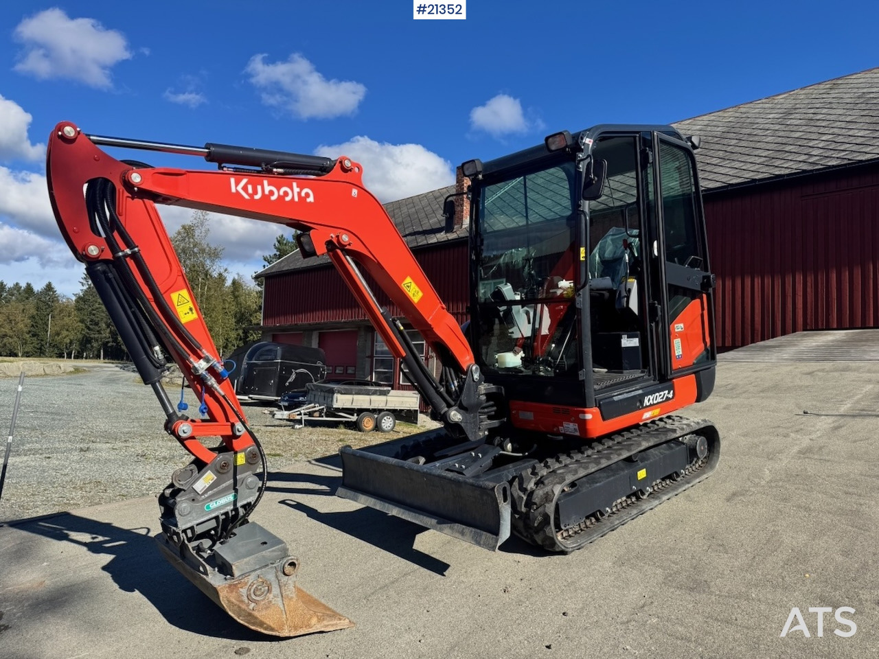 Leasing financiero de Kubota KX027-4 leasing Kubota KX027-4: foto 10