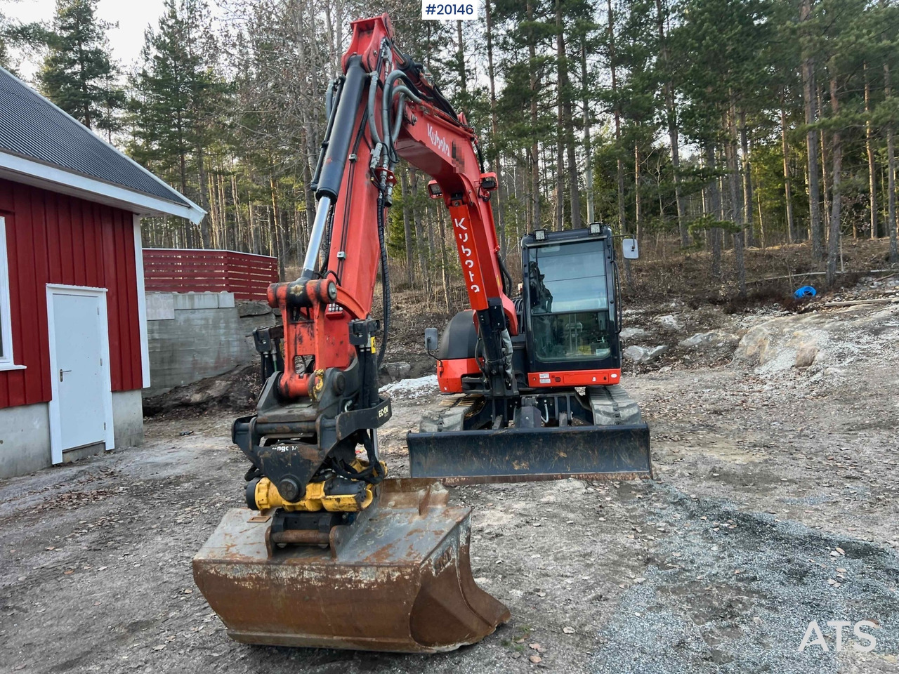 Kubota KX080-4 - Excavadora: foto 4 Kubota KX080-4 - Excavadora: foto 4