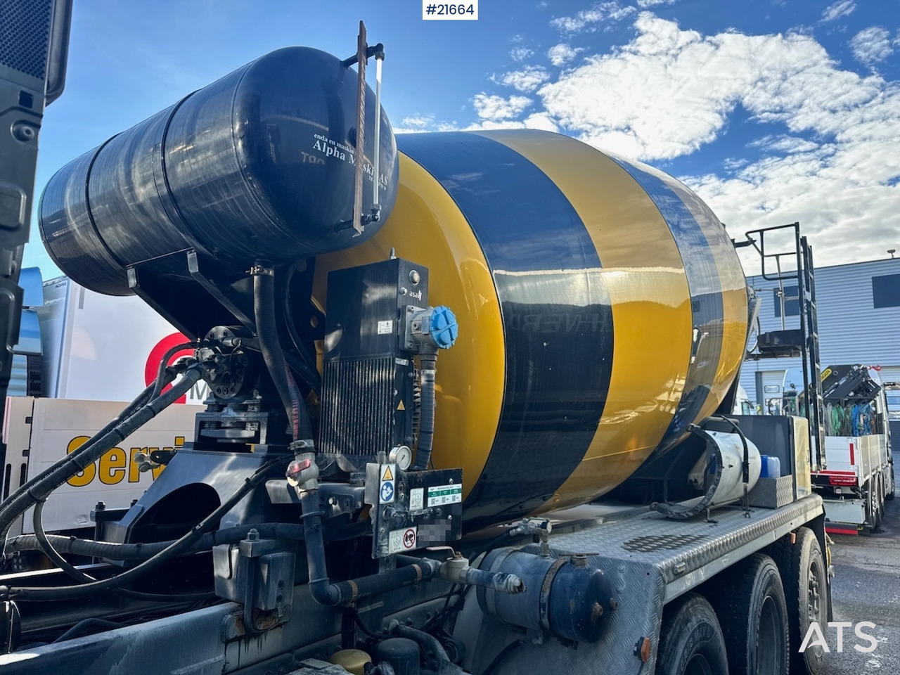 Leasing financiero de MAN MAN TGX Betongbil leasing MAN MAN TGX Betongbil: foto 9